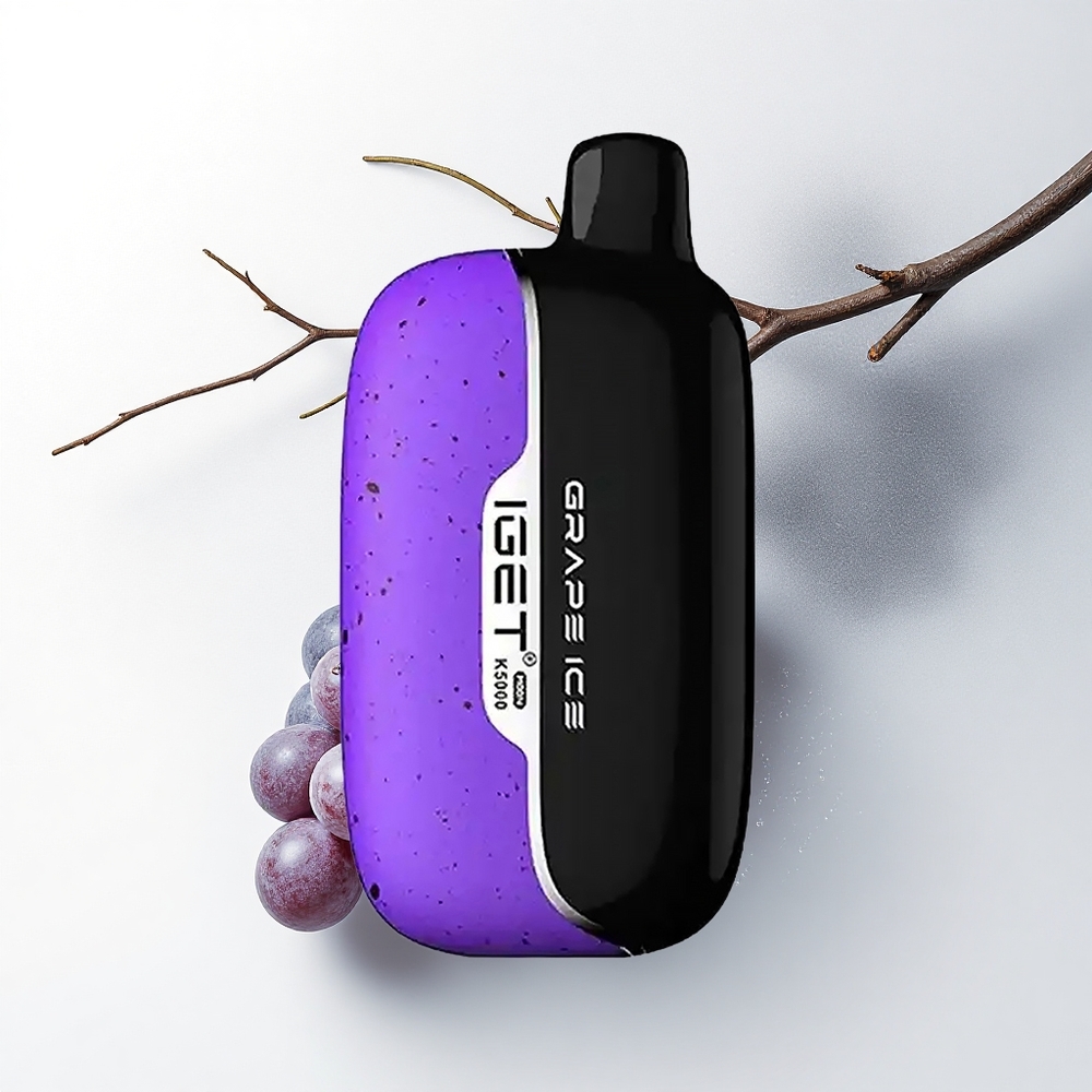 IGET Moon K5000 Puffs Druif IJs PC Mesh 1.35 Ohm