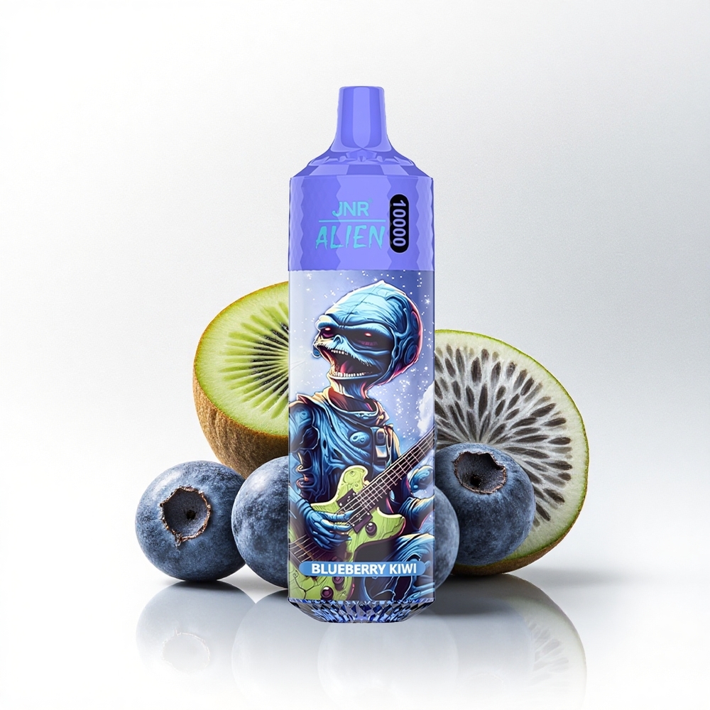 JNR Alien 10000 Blauwe Bes Kiwi RGB Mesh Oplaad