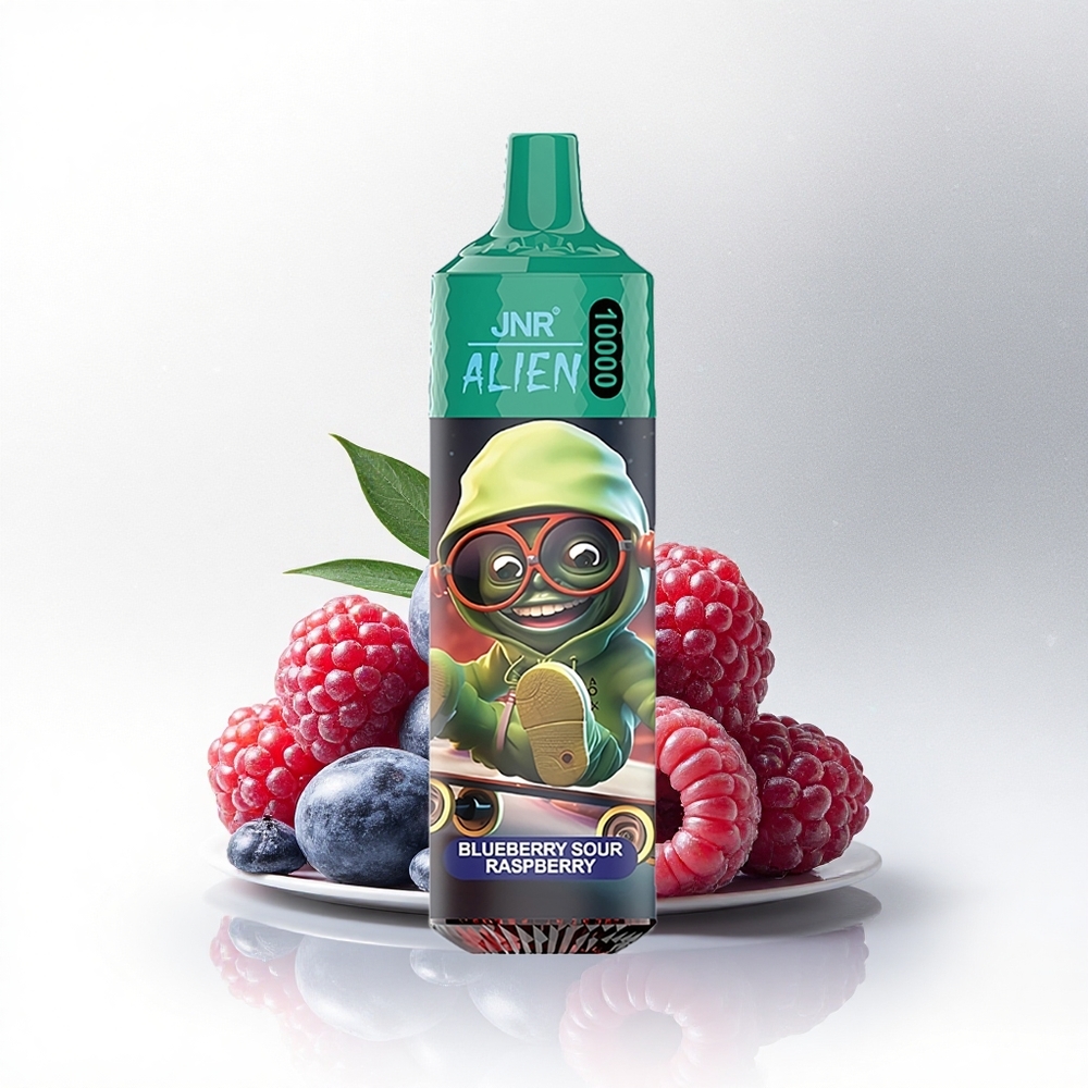 JNR Alien 10000 Bosbes Zure Framboos Mesh LED