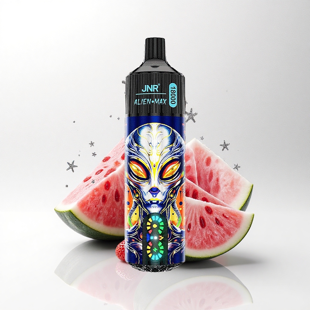 JNR Alien Max 18000 Aardbei Watermelon Bubblegum Dual Mesh & 20 Smaken