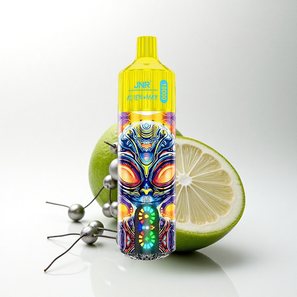 JNR Alien Max 18000 Citroen & Limoen Dual Mesh & LED Display