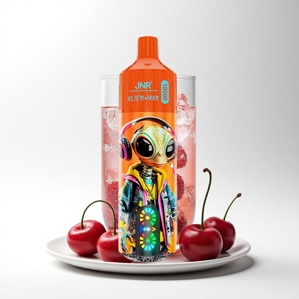 JNR Alien Max 18000 Kersenspriet Cola Dubbel Mesh & Snel Opladen