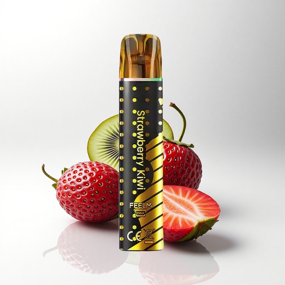 JNR Black&Golden 600+200 Aardbei Kiwi 550mAh 2ml 2%
