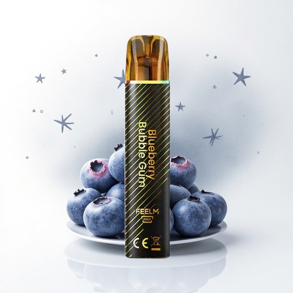 JNR Black&Golden 600+200 Blauwe Bes Bubble Gum 550mAh 2ml