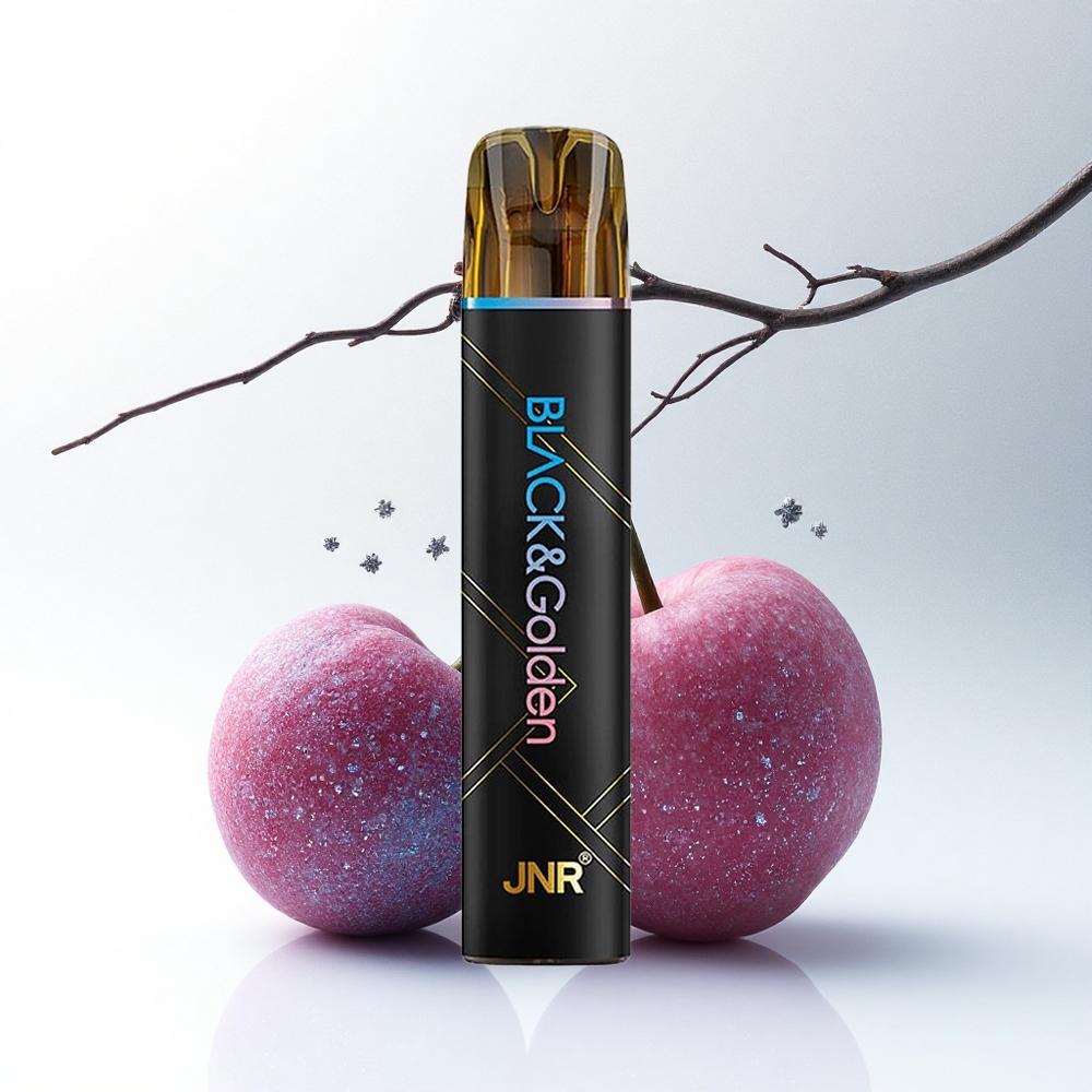 JNR Black&Golden 600+200 Blauwe Framboos Kers 550mAh 2ml 2%