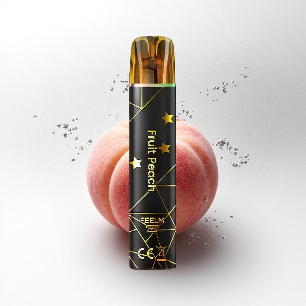 JNR Black&Golden 600+200 Perzikfruit 550mAh 2ml Nicotine 2%