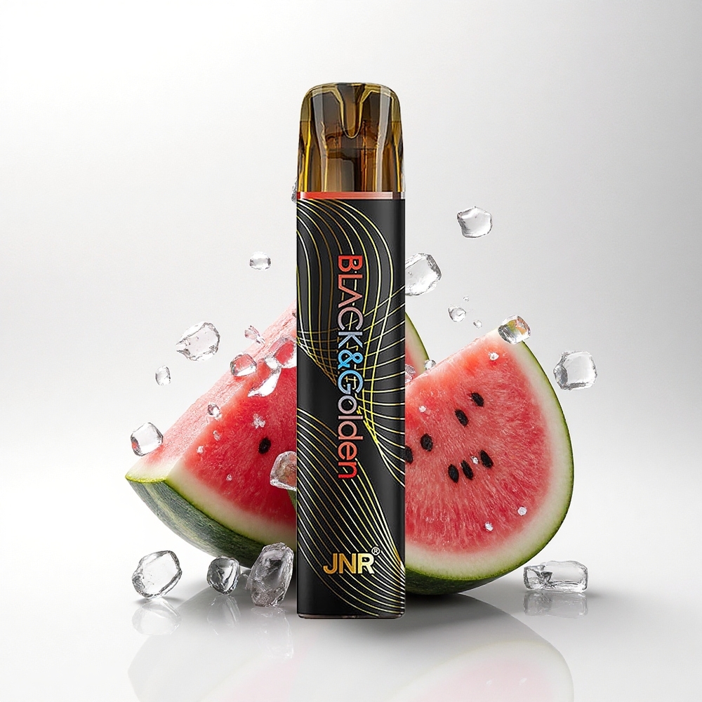 JNR Black&Golden 600+200 Watermeloen IJs 550mAh 2ml 2%