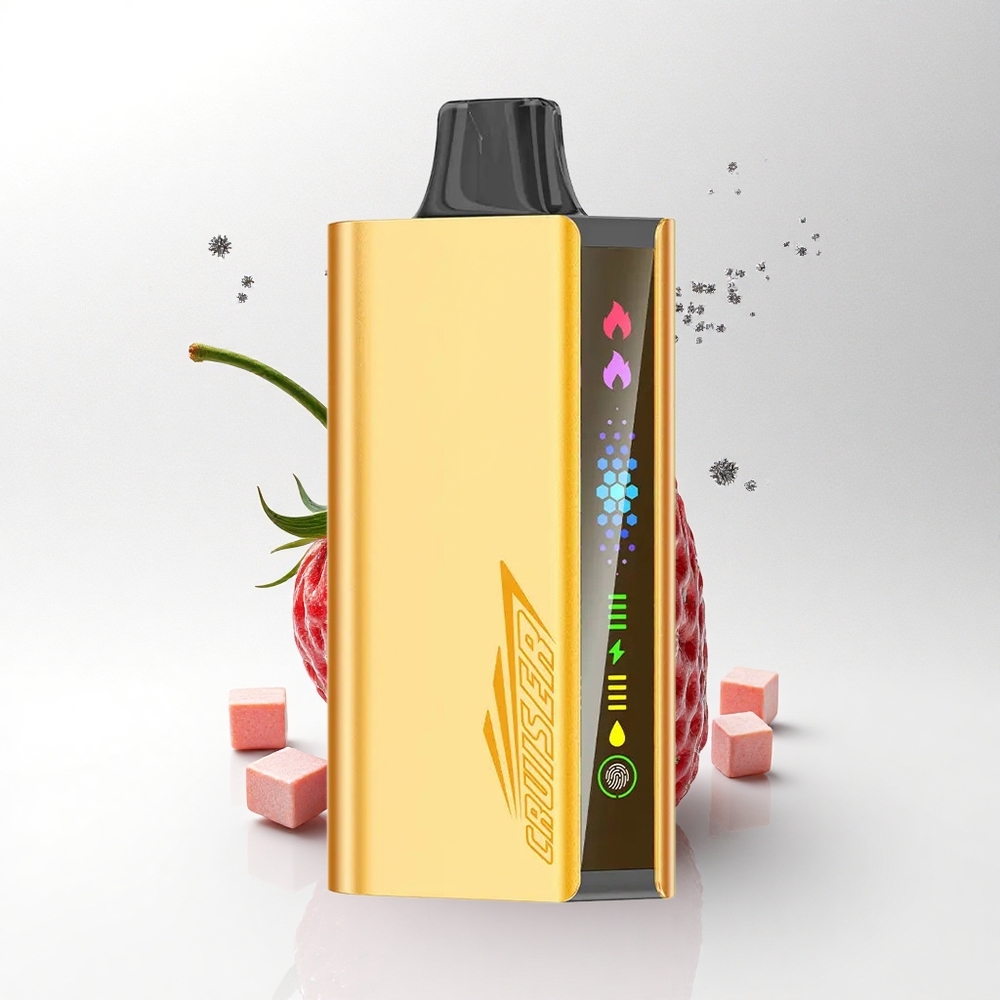 JNR Cruiser 12000 Aardbei Metaal Touch