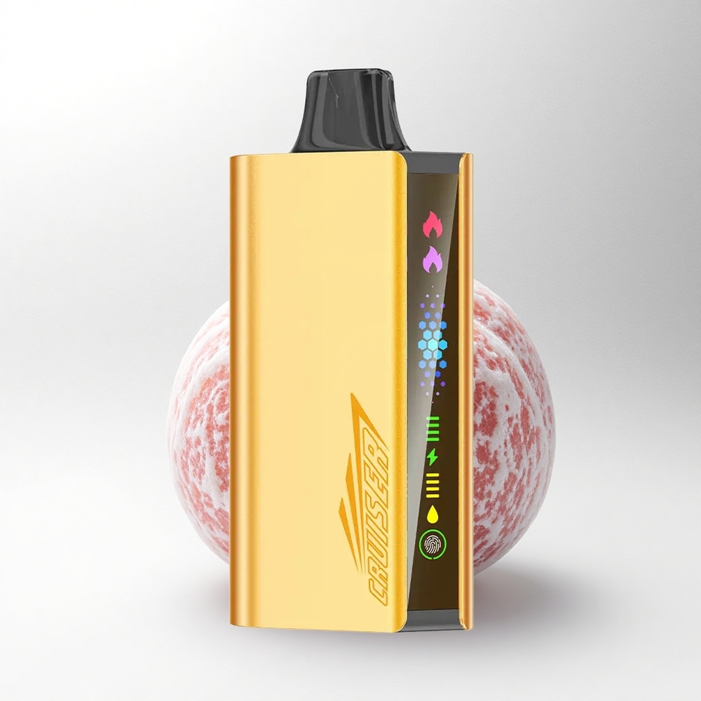 JNR Cruiser 12000 Perzige IJs - 3500 mAh Accu - 25ml Vloeistof