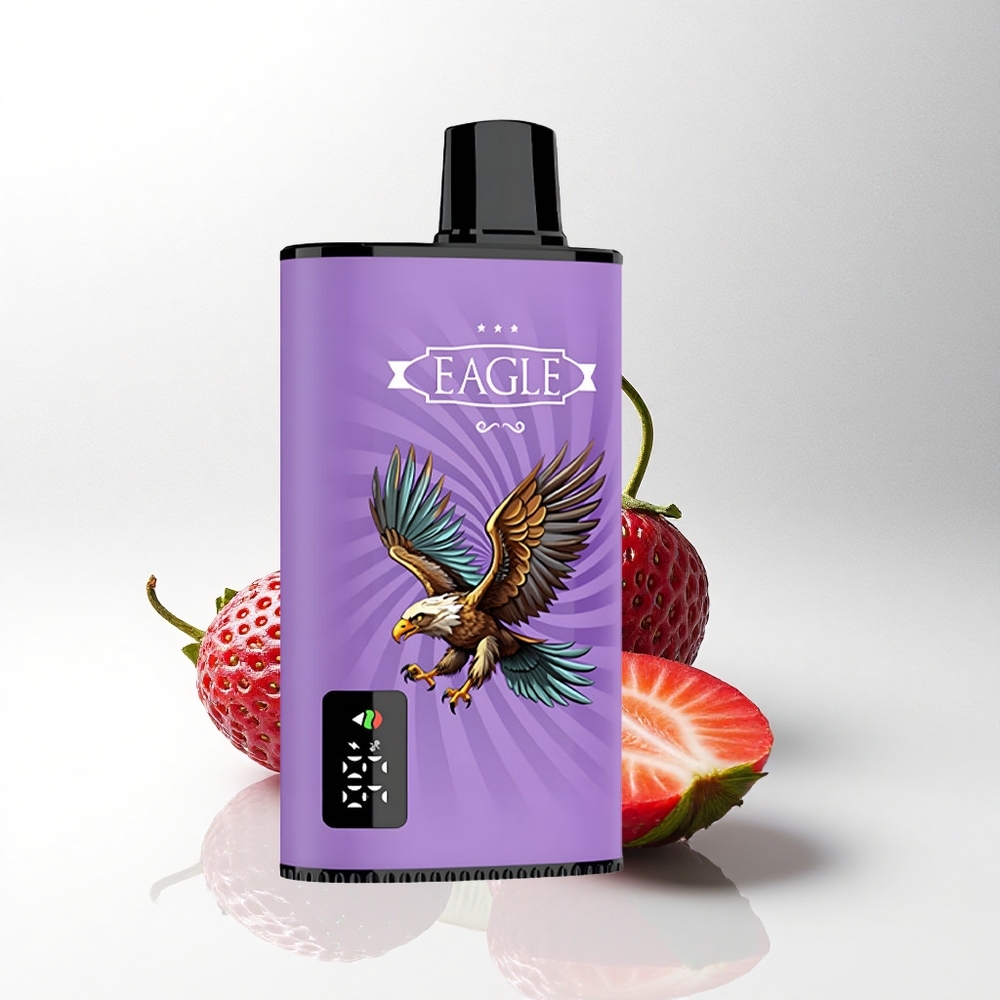 JNR EAGLE Smart 23000 Aardbei Kiwi Digitaal Scherm 1.0ohm Mesh Coil