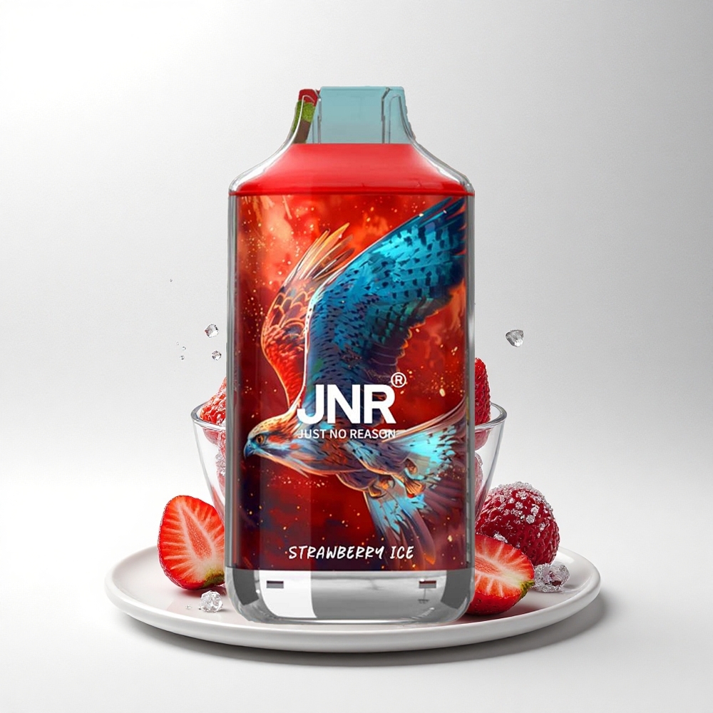 JNR Falcon 16000 Aardbei IJs 850mAh 22ml Dual Mesh