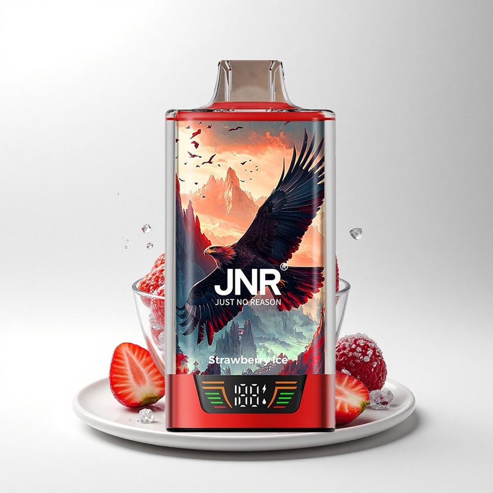 JNR Falcon Pro 28000 Aardbei IJs 30ml 950mAh Dual Mesh