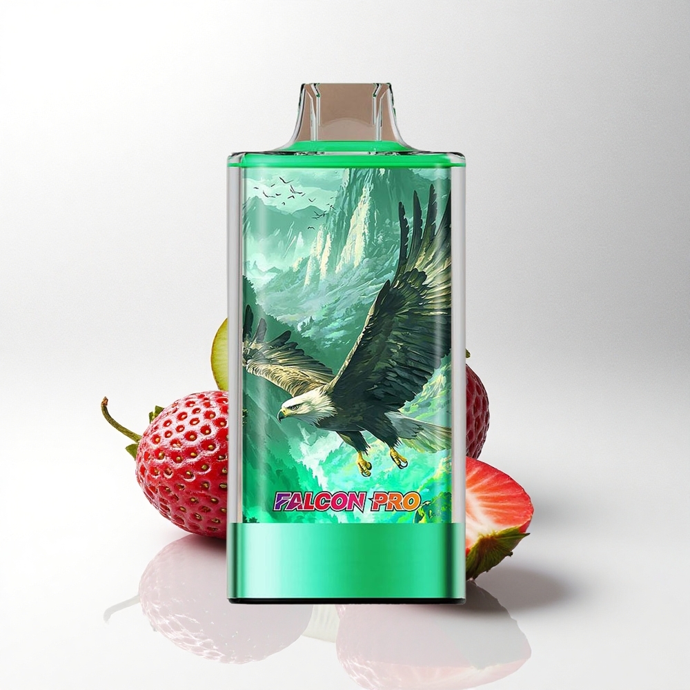 JNR Falcon Pro 28000 Aardbei Kiwi 30ml USB-C Dual Mesh