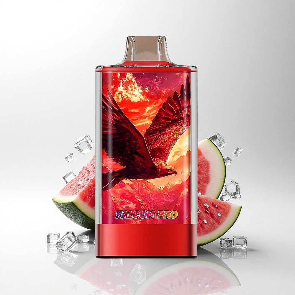 JNR Falcon Pro 28000 Aardbei Watermelon IJs met Dubbele Mesh en Slim Display