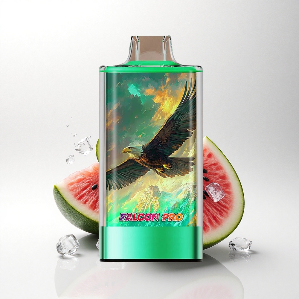 JNR Falcon Pro 28000 Kiwi Watermeloen IJs met Smart Display en Dual Mesh Coil
