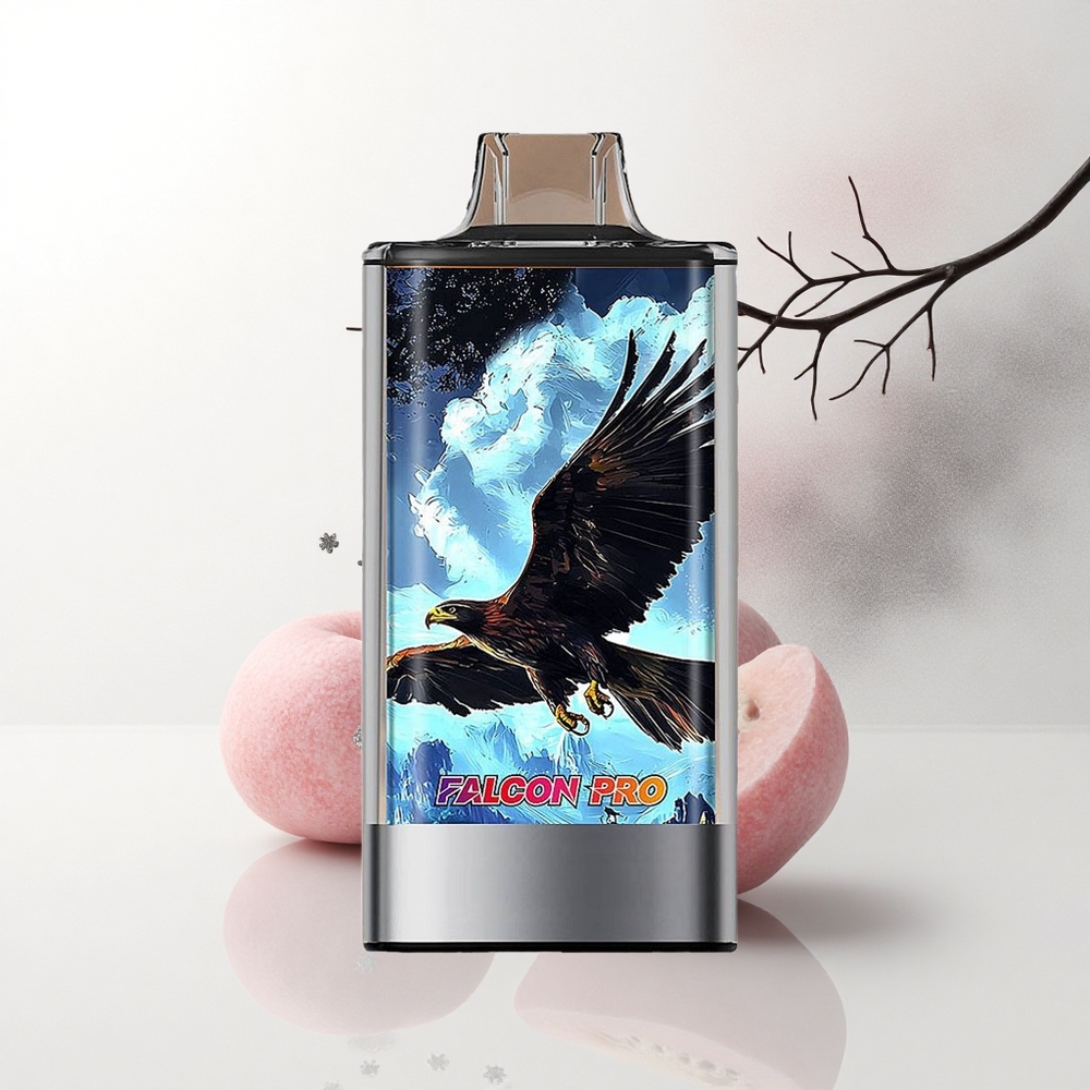 JNR Falcon Pro 28000 Witte Perzik Razz 30ml 950mAh Dual Mesh