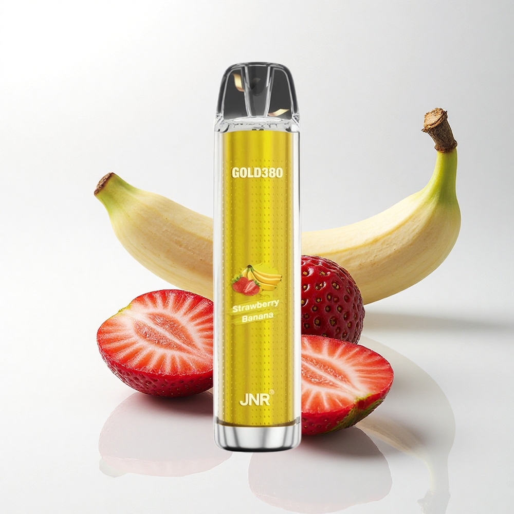 JNR Gold380 6000 Aardbei Banaan 1500mAh Mesh 13ml