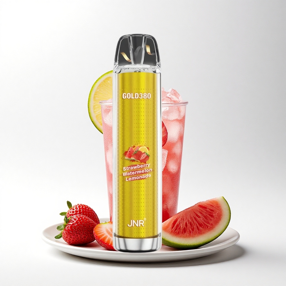 JNR Gold380 6000 Aardbei Watermelon Limonade met 1500mAh en Mesh Coil