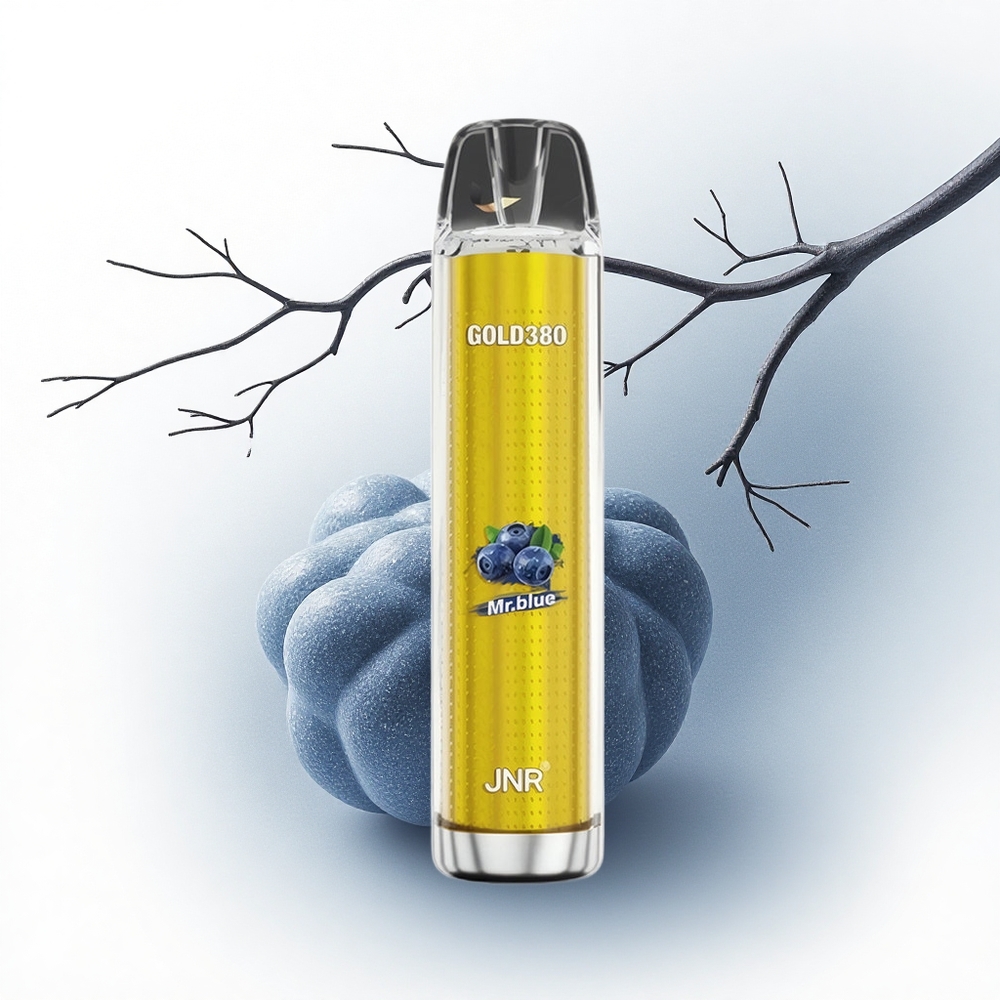 JNR Gold380 6000 Hr. Blauw 1500mAh 13ml Mesh