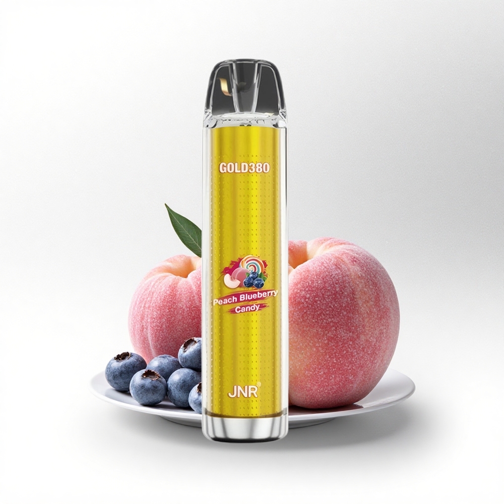 JNR Gold380 6000 Perzik Bosbes 6000 Puffs 1500mAh Mesh