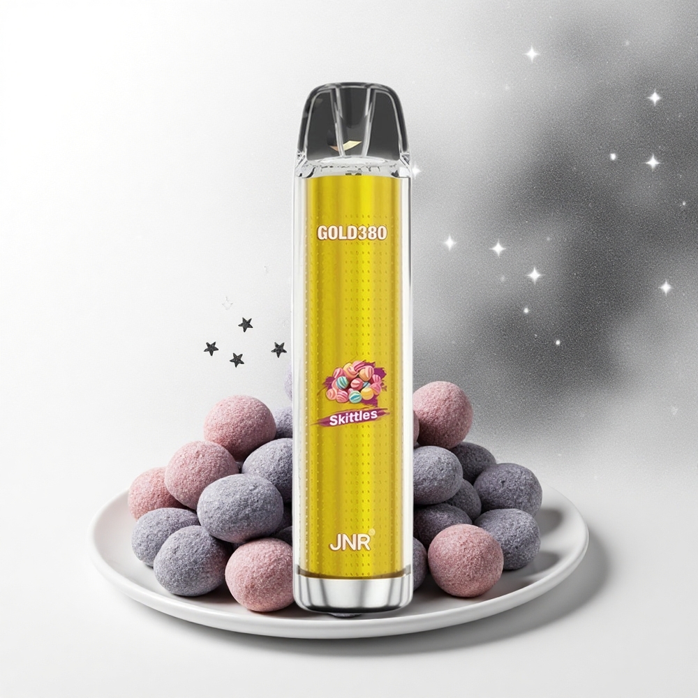 JNR Gold380 6000 Skittles 6000 Pufs 1500mAh Mesh Coil