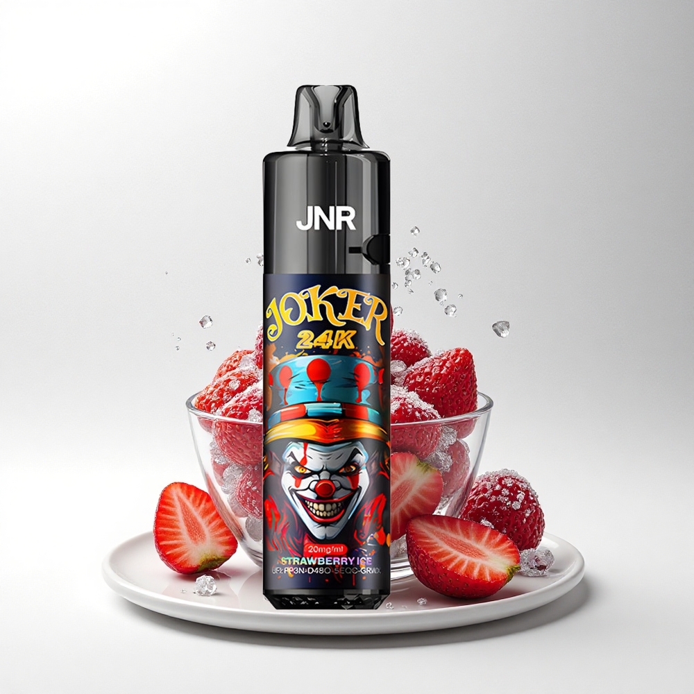 JNR Joker 24K Aardbei IJs Zichtbaar Vloeistofniveau Ademend Licht