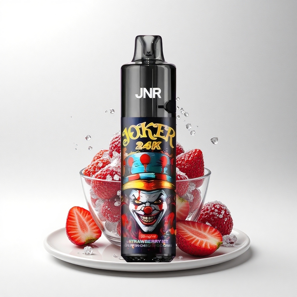 JNR Joker 24K Aardbei IJs Zichtbaar Vloeistofniveau Ademend Licht