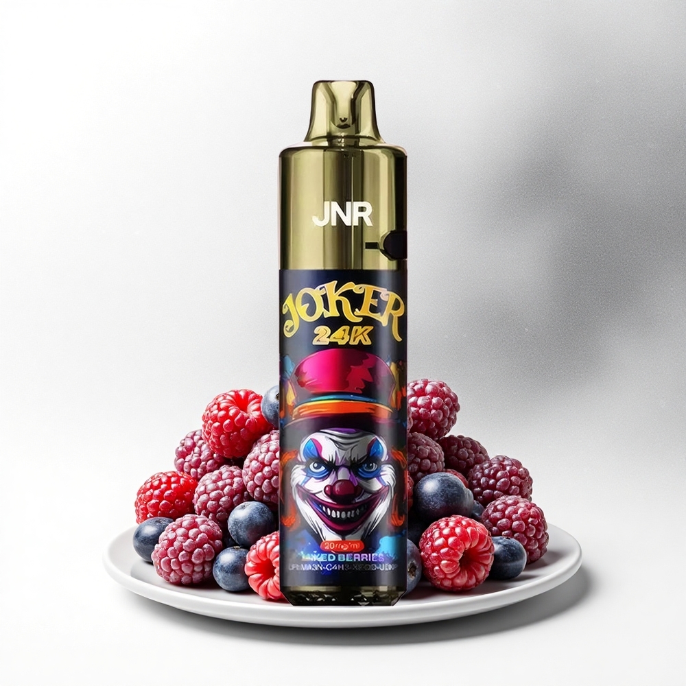 JNR Joker 24K Gemengde Bessen Zichtbaar Vloeistofniveau 2% Nicotine