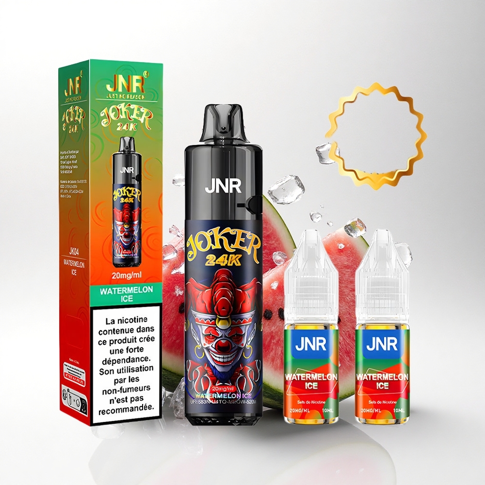 JNR Joker 24K Watermeloen IJs met Zichtbare Vloeistof en Type-C Opladen