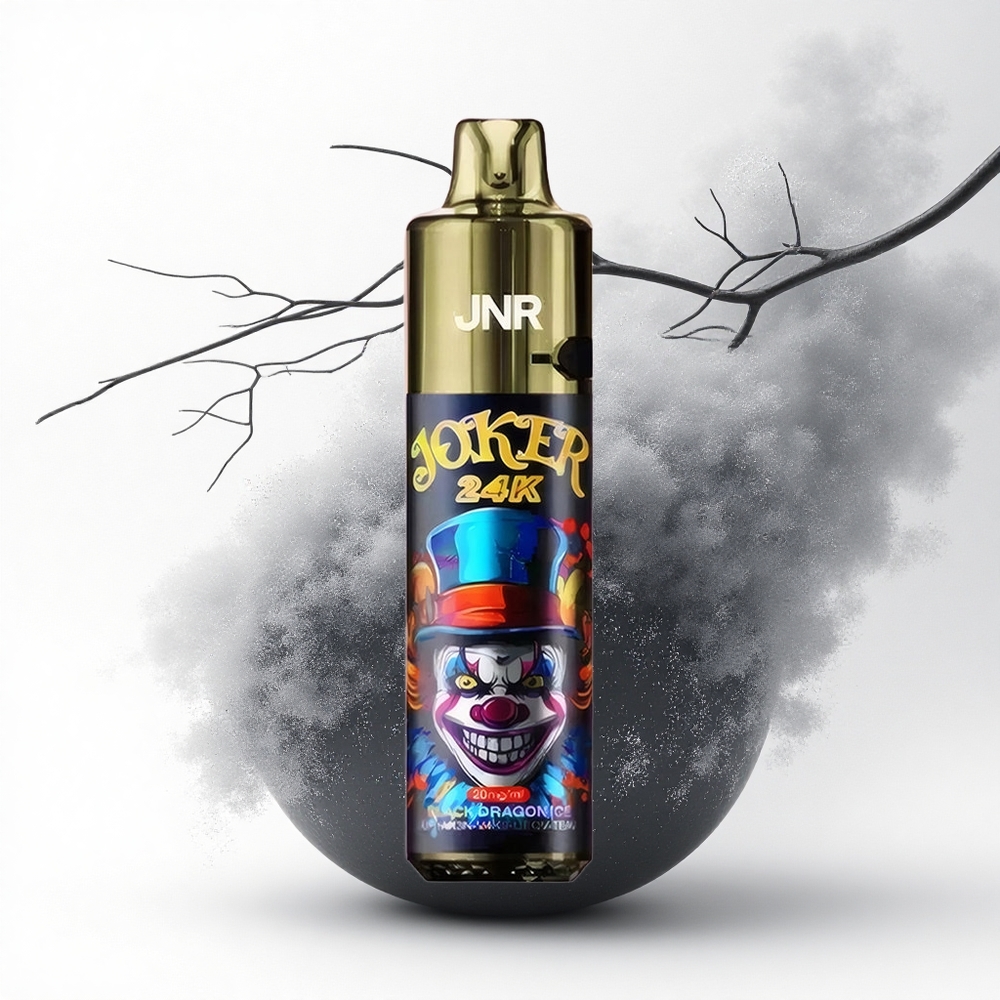 JNR Joker 24K Zwarte Draak IJs Type-C Oplaadbaar 2ML Bijvulbaar