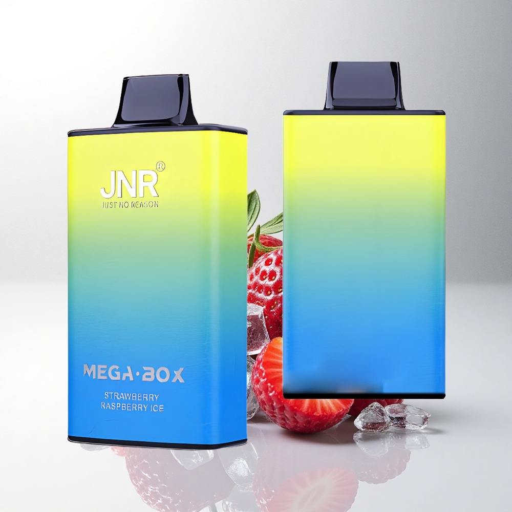 JNR Mega Box 25000 Aardbei Framboos IJs Dual Mesh & Type-C