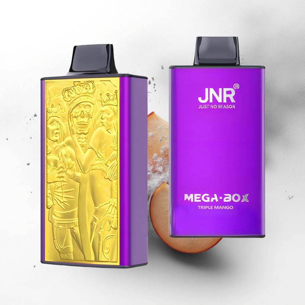 JNR Mega Box 25000 Drievoudige Mango 30ml Dual Mesh