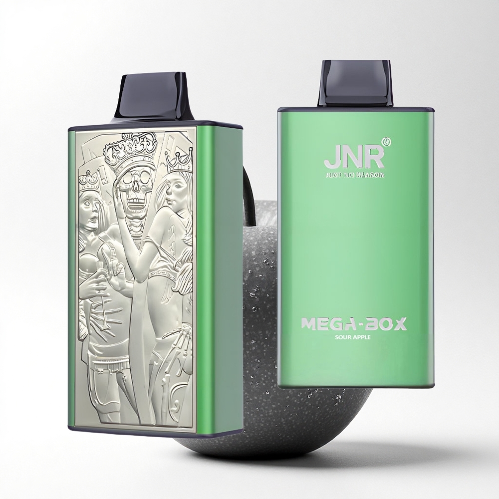 JNR Mega Box 25000 Zure Appel 30ml Dubbel Mesh