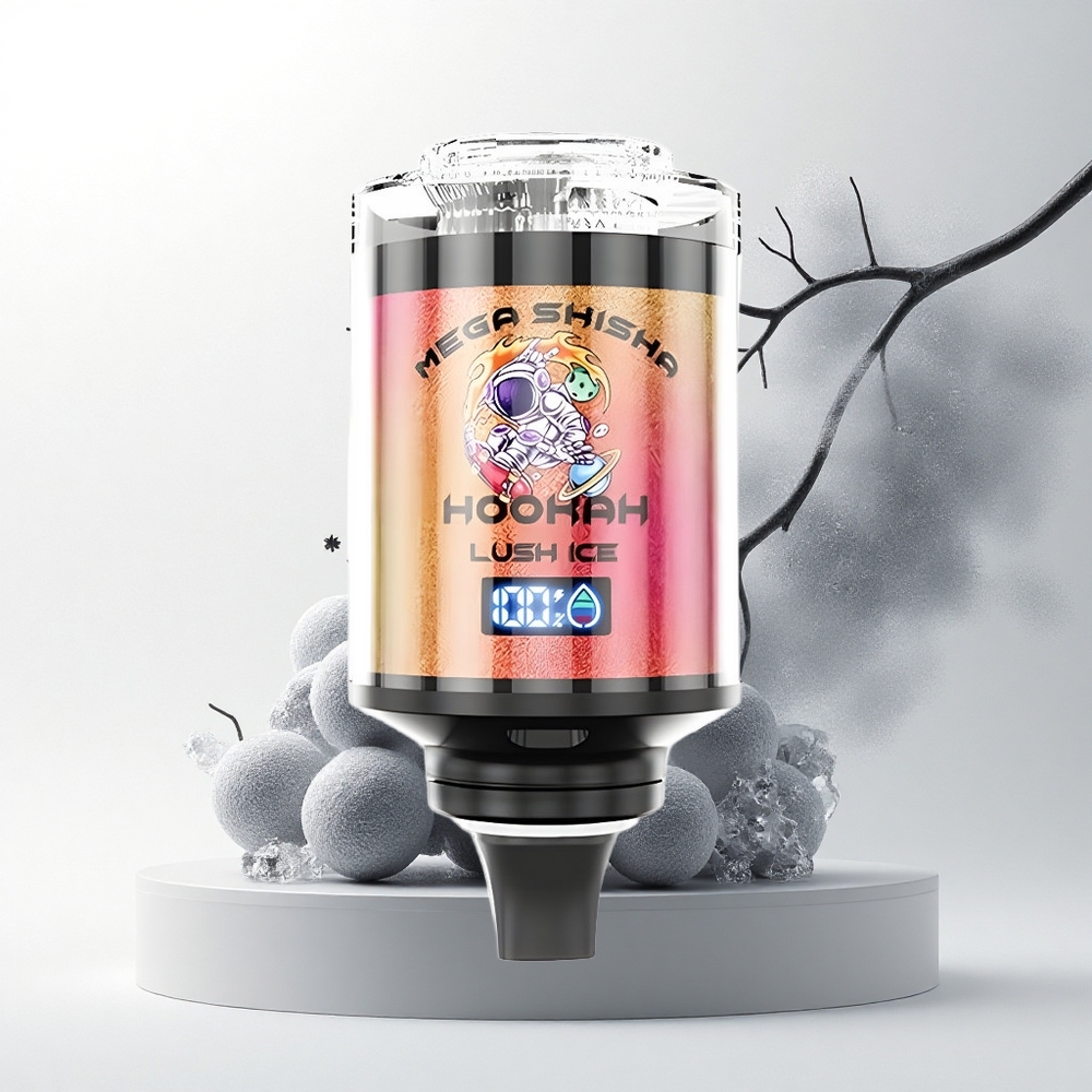 JNR Mega Shisha Hookah 100K Lush IJs Type-C Snel Opladen 60ml