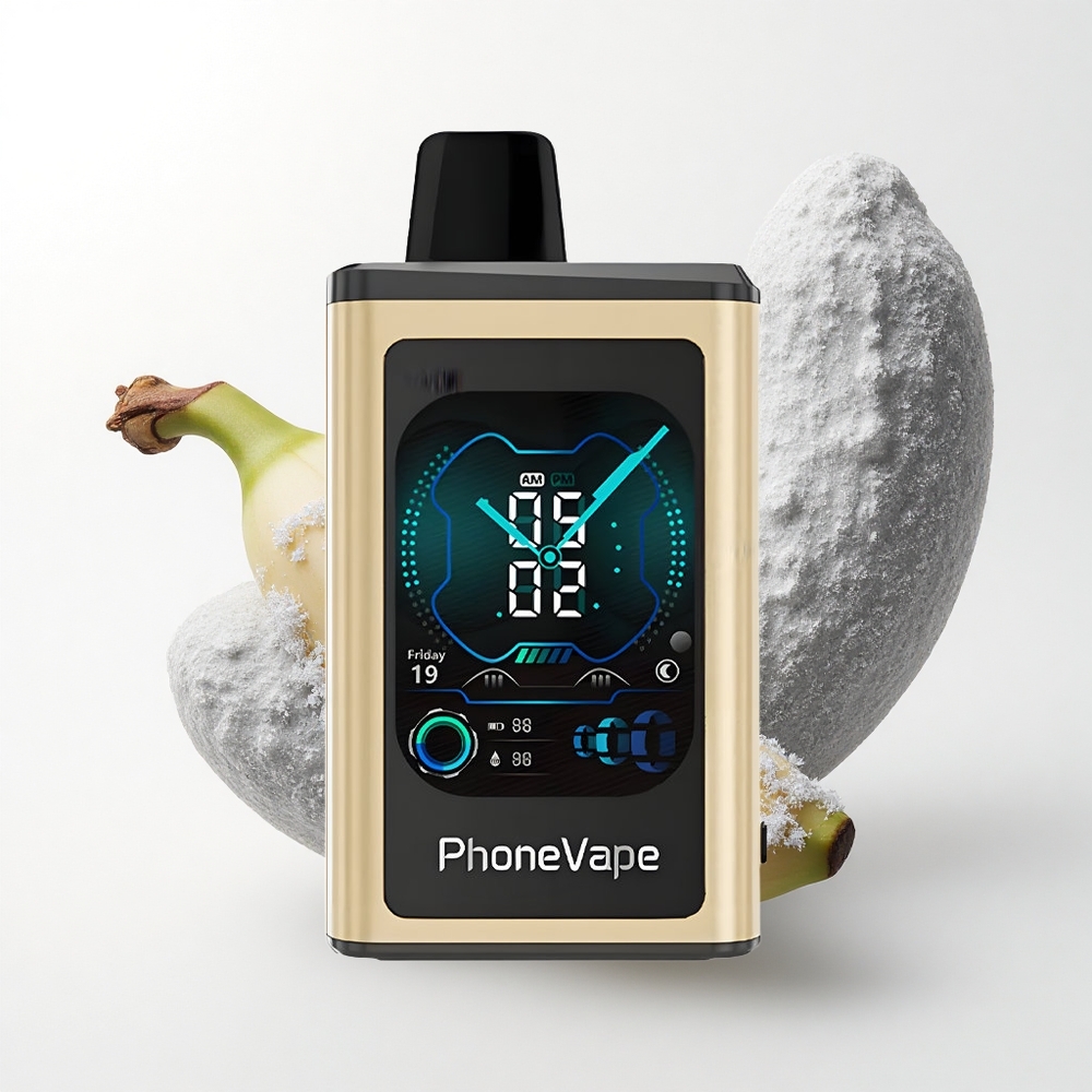 JNR PhoneVape 30000 Banaan IJs Turbo Luchtstroom