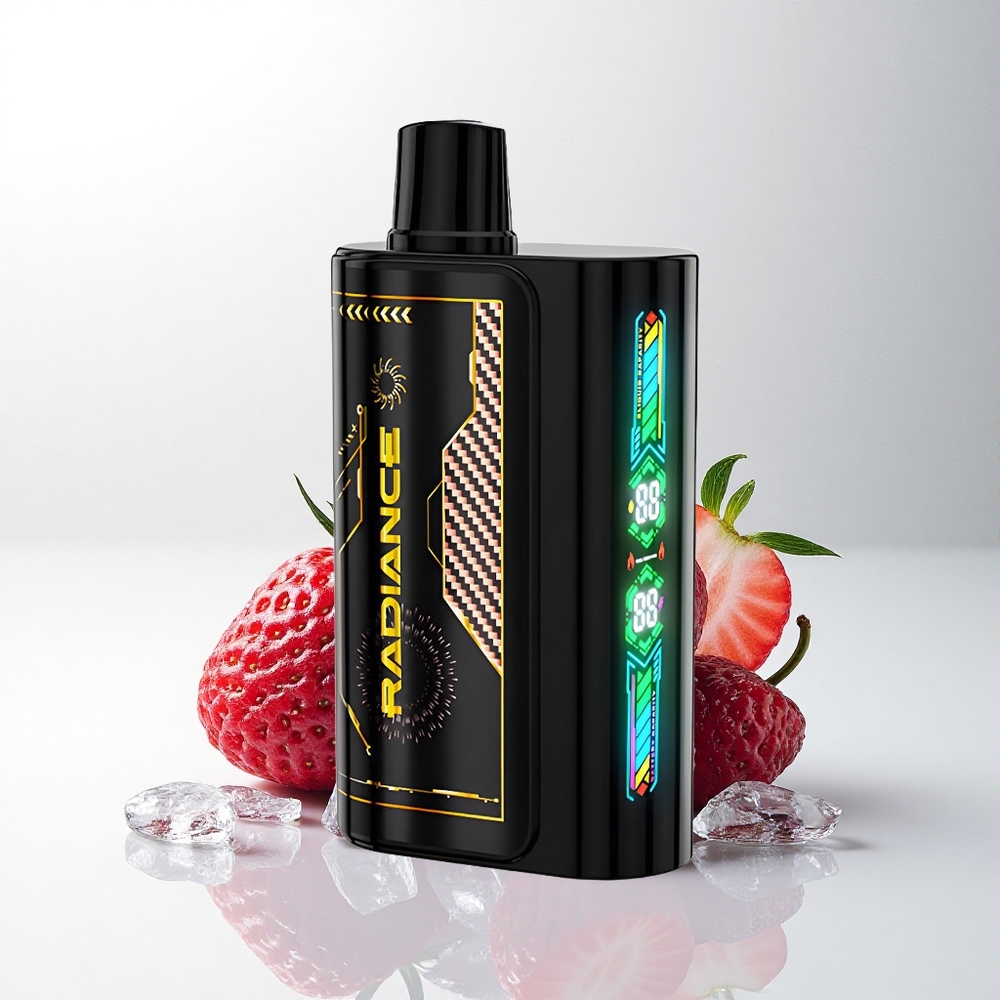 JNR Radiance 31000 Aardbei Framboos Kers IJs met Dual Mesh Coil en 950 mAh Batterij