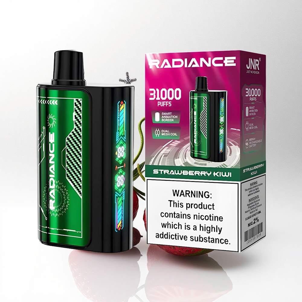 JNR Radiance 31000 Aardbei Kiwi Dual Mesh 28ml Type-C