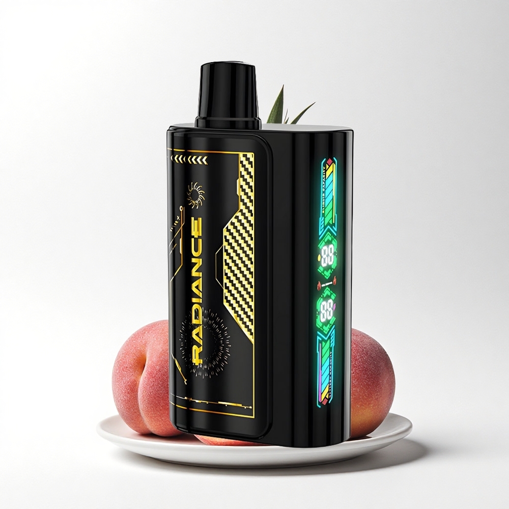 JNR Radiance 31000 Perzik Mango Ananas Dual Mesh Coil Type-C Oplaadbaar