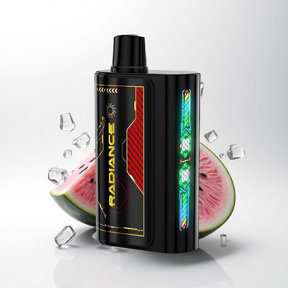 JNR Radiance 31000 Watermeloen IJs Dual Mesh Oplaadbaar Scherm