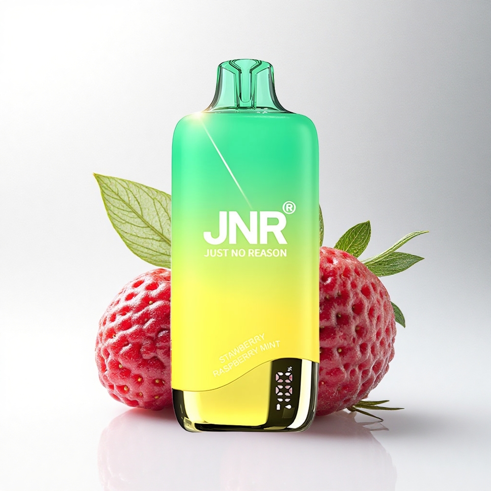 JNR Rainbow 10500 Aardbei Framboos Munt 18ml Mesh