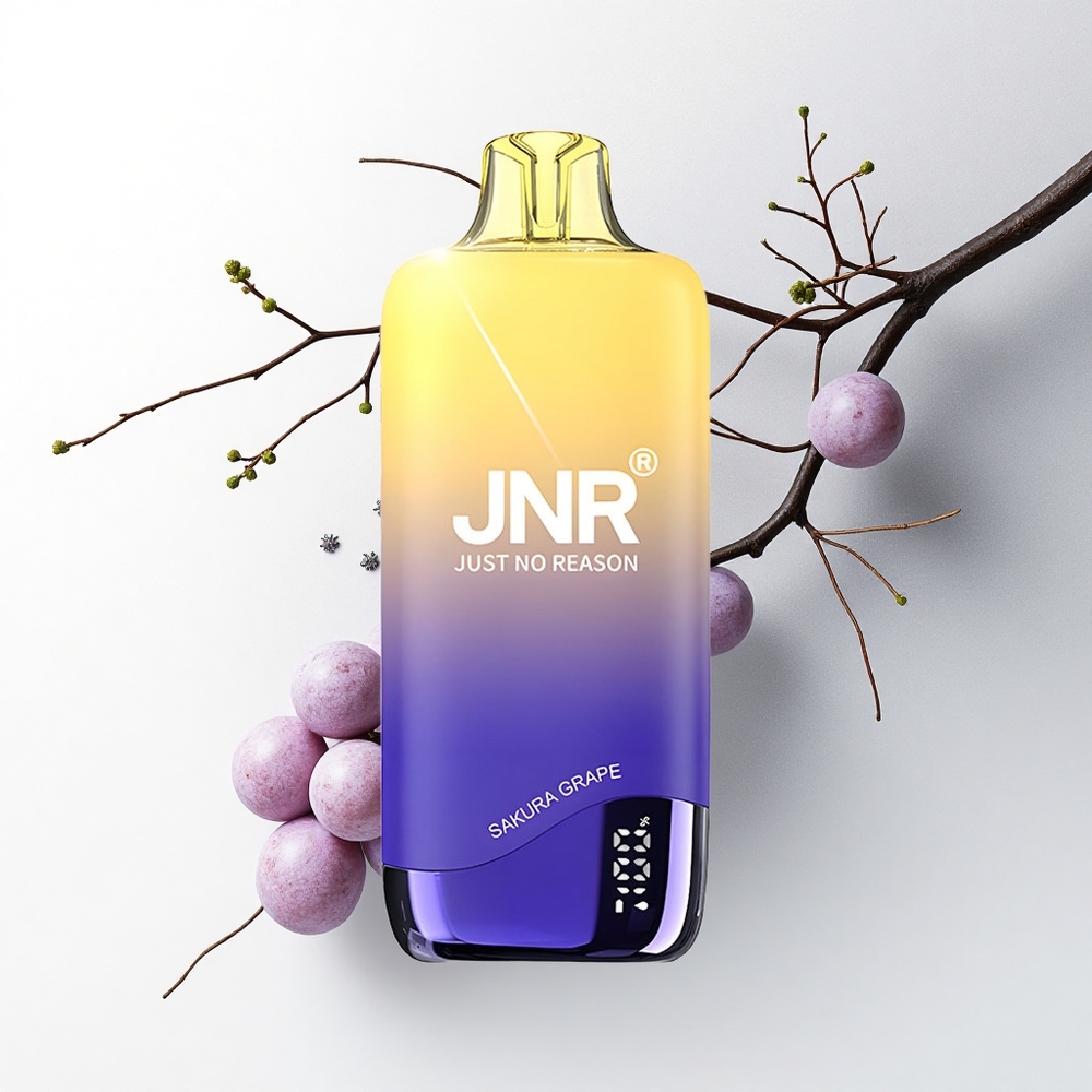 JNR Rainbow 10500 Sakura Druif 18ml Mesh 600mAh