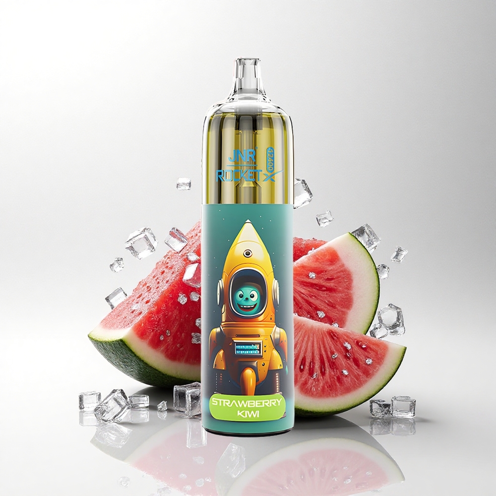 JNR Rocket-X 12400 Aardbei Watermelon IJs met RGB-verlichting en Type-C Opladen