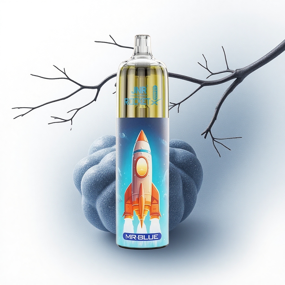JNR Rocket-X 12400 Meneer Blauw RGB Mesh Oplaadbare Vape