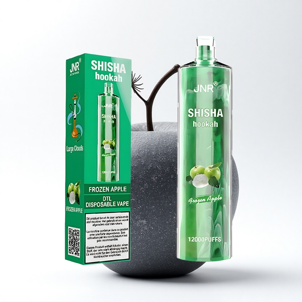 JNR Shisha Hookah 12000 Bevroren Appel 750mAh Type-C