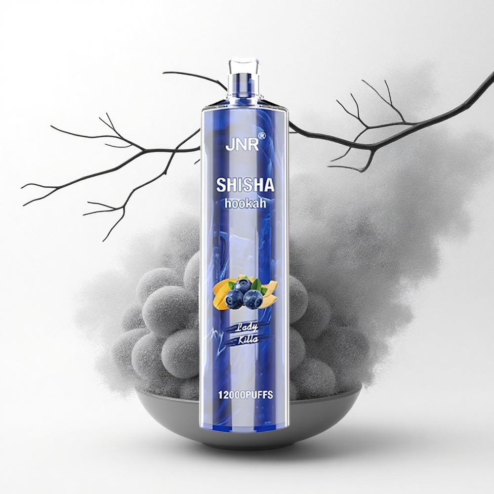 JNR Shisha Hookah 12000 Dutch Lady Killa 24ml 750mAh Mesh