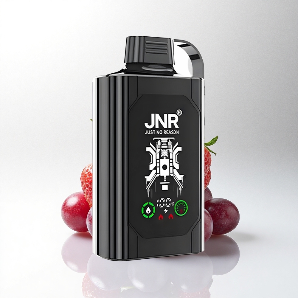 JNR Shisha Hookah Box 20500 Aardbei Druif HD Dual Mesh 25ml Type-C