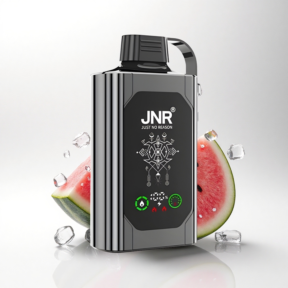 JNR Shisha Hookah Box 20500 Watermeloen IJs HD Display Dual Mesh Coil