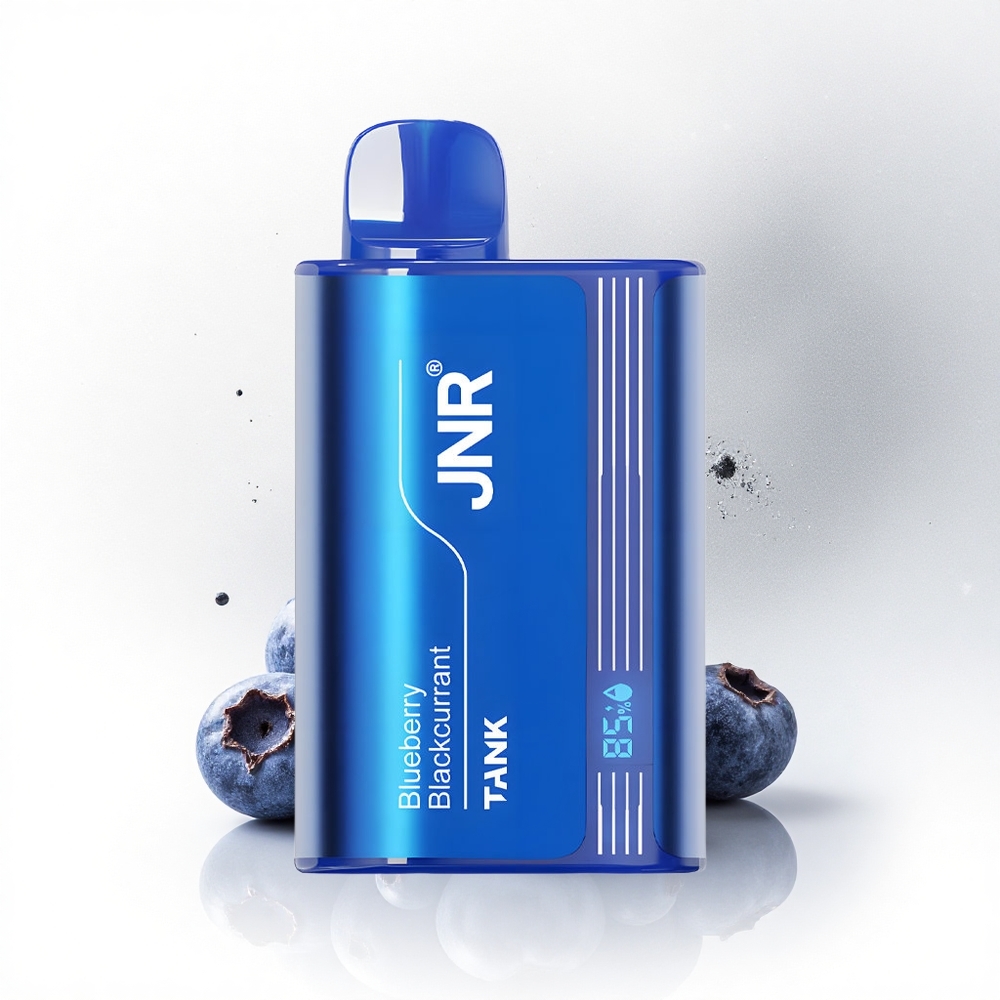 JNR Tank 10000 Blauwe Bes Zwarte Bes Dual Mesh Coil Type-C