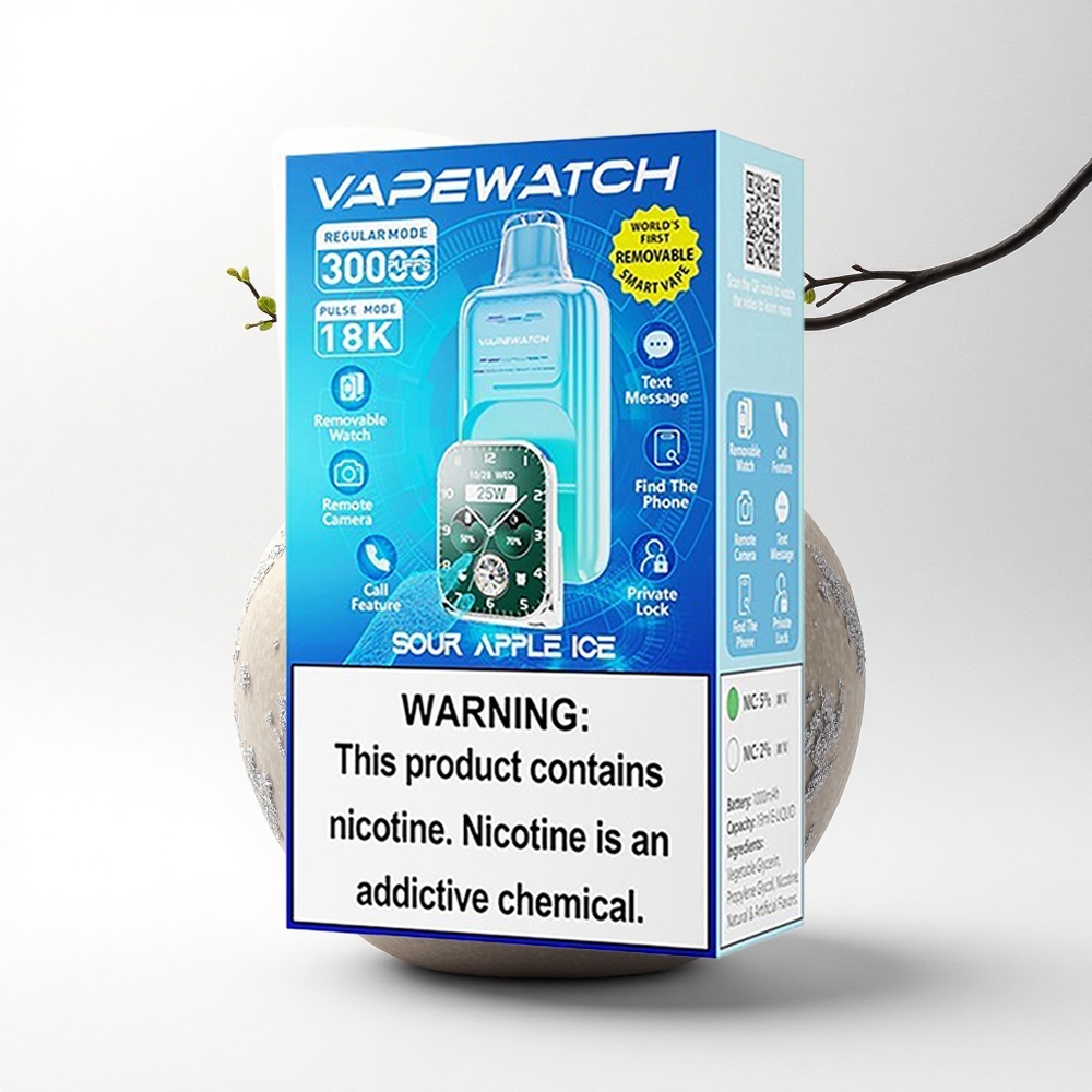 JNR VapeWatch 30000 Zure Appel IJs 1000mAh Dual Mesh