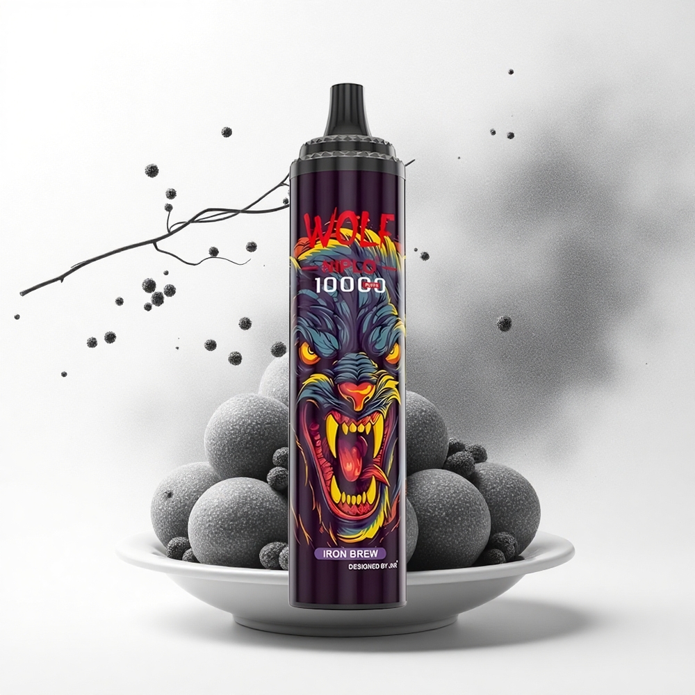 JNR Wolf Niplo 10000 IJzeren Brouw 20ml 650mAh Type-C